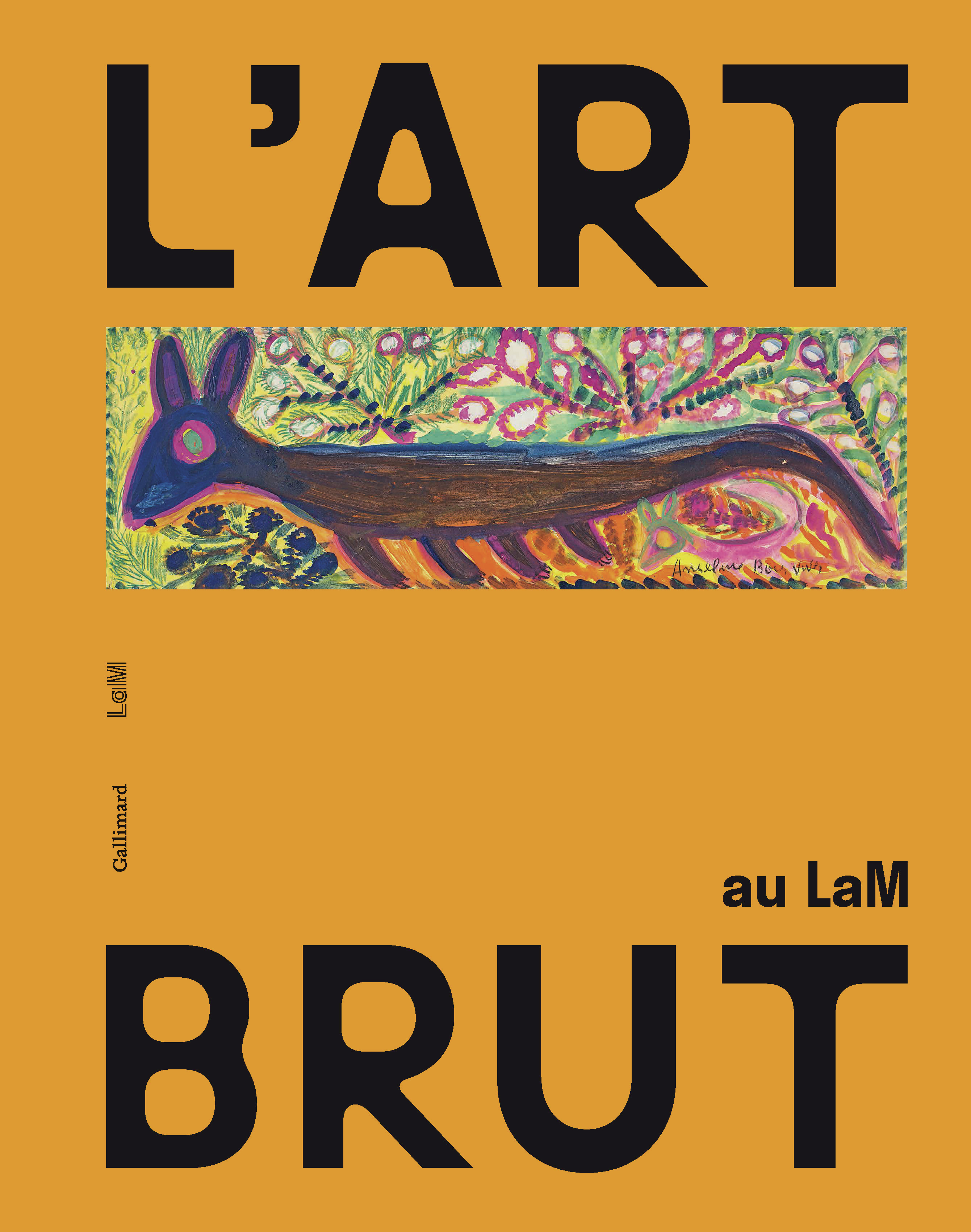 Couverture L'ART BRUT au LaM de Cahiers d'Art