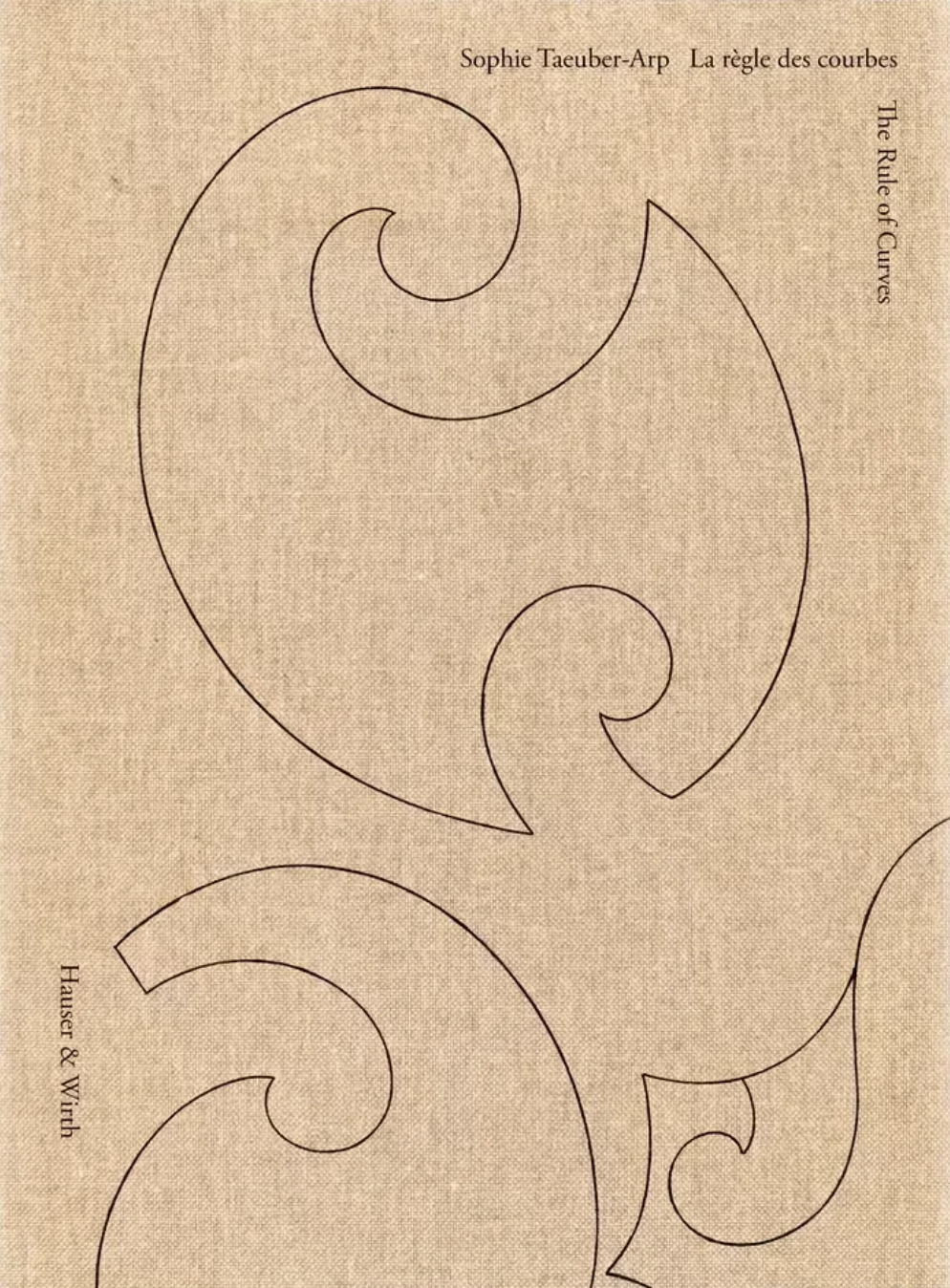 Couverture La Règle des courbes de Sophie Taeuber-Arp